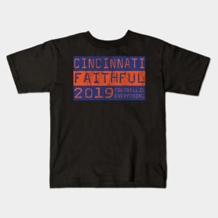 Football Is Everything - FC Cincinnati Faithful Kids T-Shirt